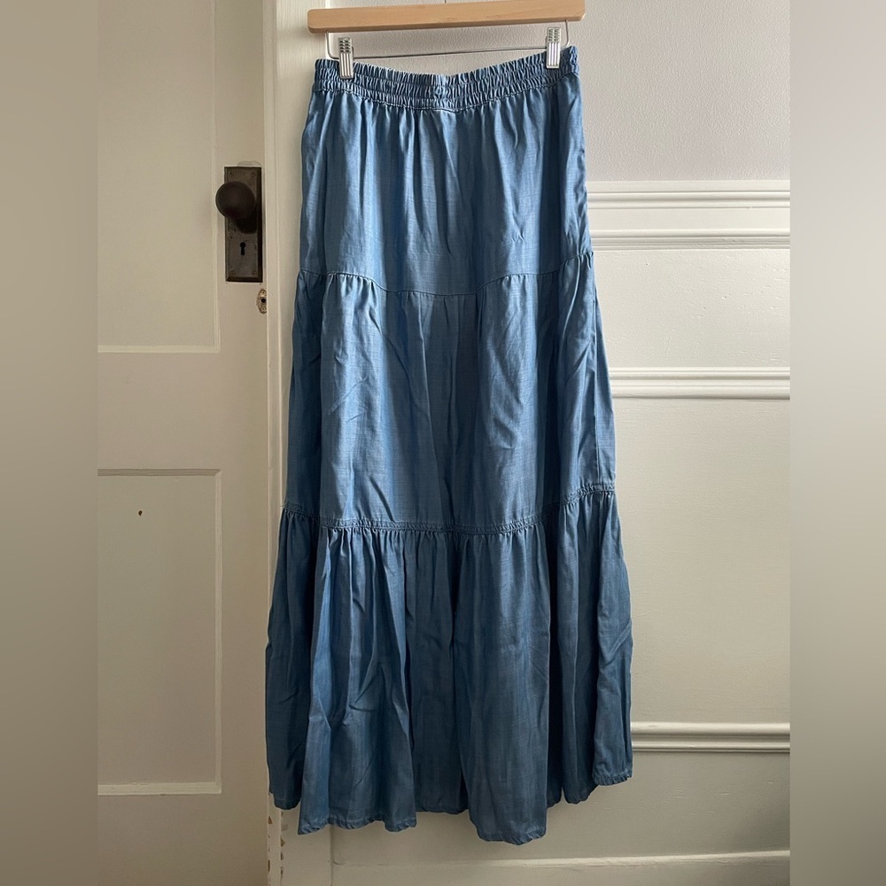 ONLY denim (Lyocell) skirt-Size small - Picture 2 of 9